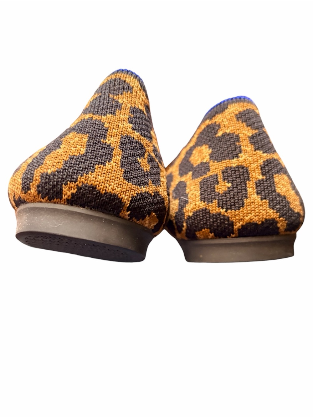 Rothy's Leopard Print Flats in Brown and Black - Picture 4 of 7